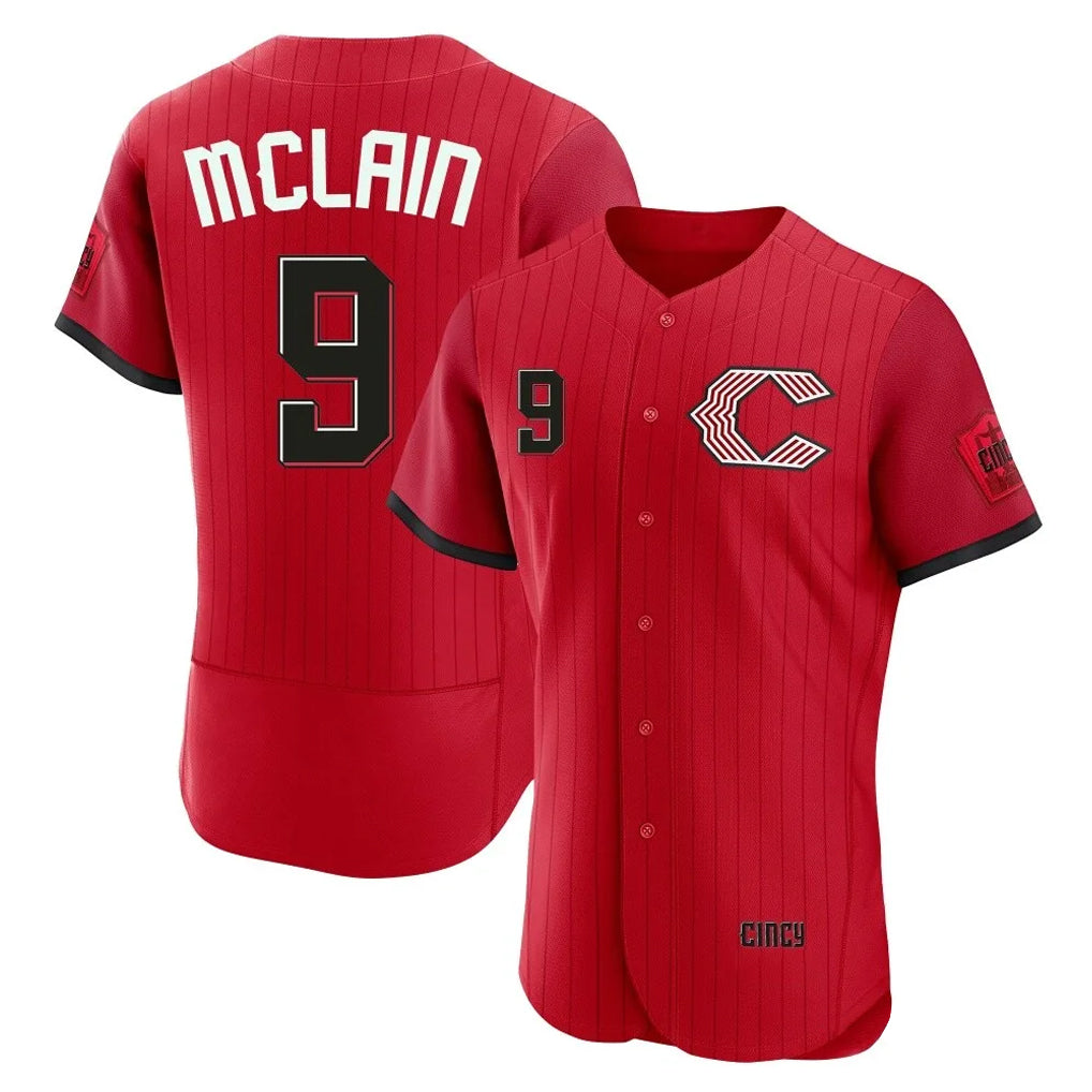C.Reds #9 Matt McLain Player Red 2026 City Connect Limited Elite Home Gdoa Stitched Jerseys
