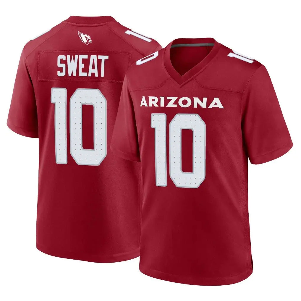 A.Cardinals #10 Josh Sweat Player Cardinal Limited Home Game Gdoa Stitched Jerseys