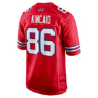 B.Bills #86 Dalton Kincaid Player Red Home Game Gdoa Stitched Jerseys