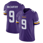M.Vikings #9 J.J. McCarthy Player Purple Limited Vapor Untouchable Home Game Gdoa Stitched Jerseys