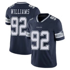 D.Cowboys #92 Quinnen Williams Player Navy Vapor Untouchable Limited Home Game Gdoa Stitched Jerseys