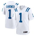 IN.Colts #1 Sauce Gardner Player White Home Game Gdoa Stitched Jerseys