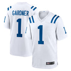 IN.Colts #1 Sauce Gardner Player White Home Game Gdoa Stitched Jerseys