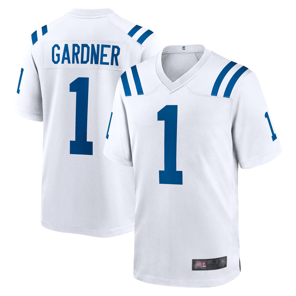 IN.Colts #1 Sauce Gardner Player White Home Game Gdoa Stitched Jerseys