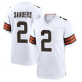 C.Browns #2 Shedeur Sanders Player White Home Game Gdoa Stitched Jerseys