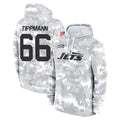 NY.Jets #66 Joe Tippmann Player Arctic Camo Salute to Service Pullover Hoodies Limited Game Gdoa Stitched Jerseys