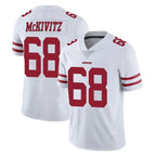 SF.49ers #68 Colton McKivitz Player White Limited Vapor Untouchable Home Game Gdoa Stitched Jerseys