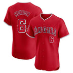 LA.Angels #6 Anthony Rendon Player Red Home Limited Elite Fdoa Stitched Jerseys