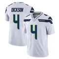 S.Seahawks #4 Michael Dickson Player White Limited Vapor Untouchable Home Game Gdoa Stitched Jerseys