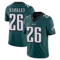 P.Eagles #26 Saquon Barkley Player Team Color Green Vapor Untouchable Home Game Gdoa Stitched Jerseys