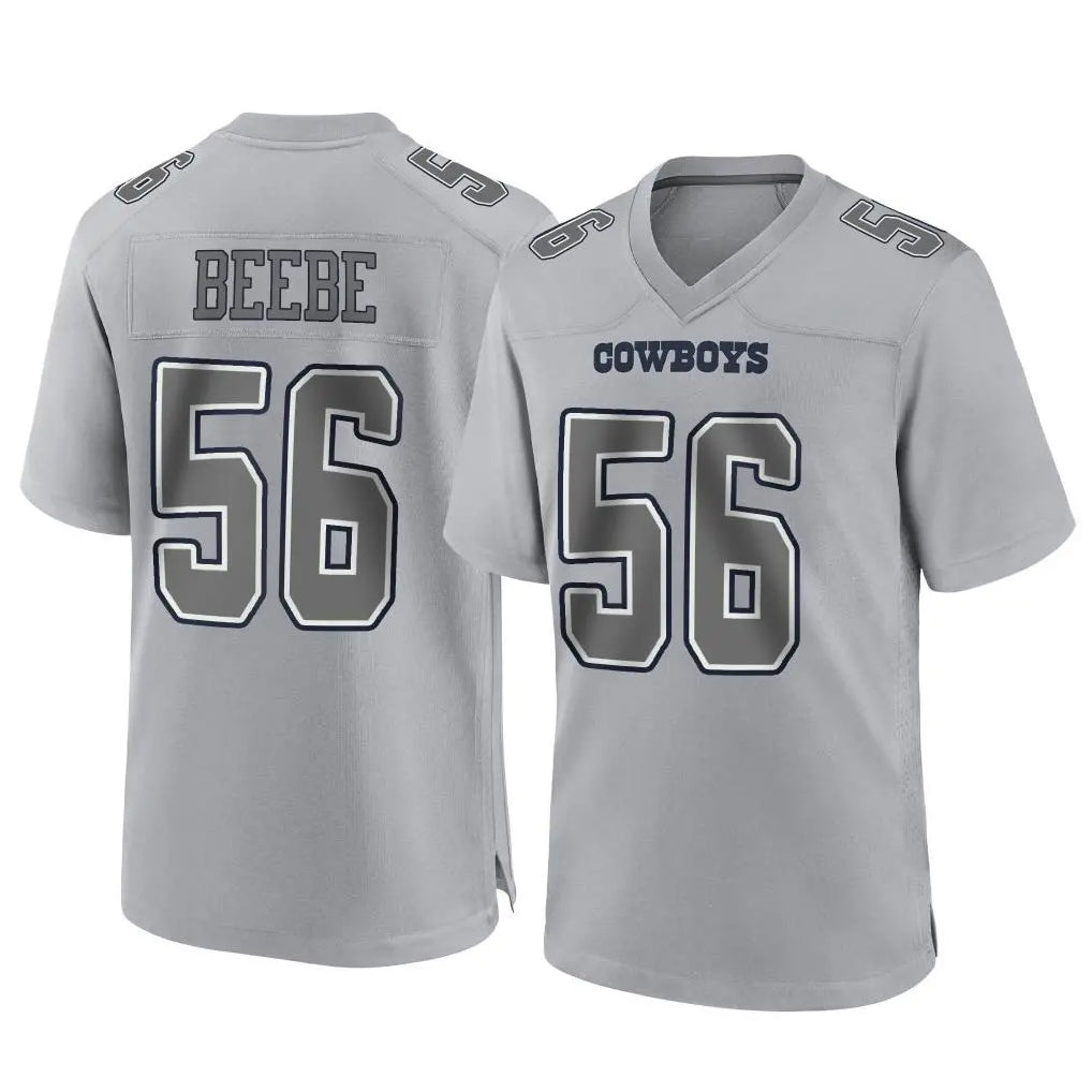 D.Cowboys #56 Cooper Beebe Player Gray Atmosphere Fashion Home Game Gdoa Stitched Jerseys