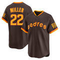 S.Diego Padres #22 Mason Miller Player Brown Home Cooperstown Collection Replica Game Fdoa Stitched Jerseys