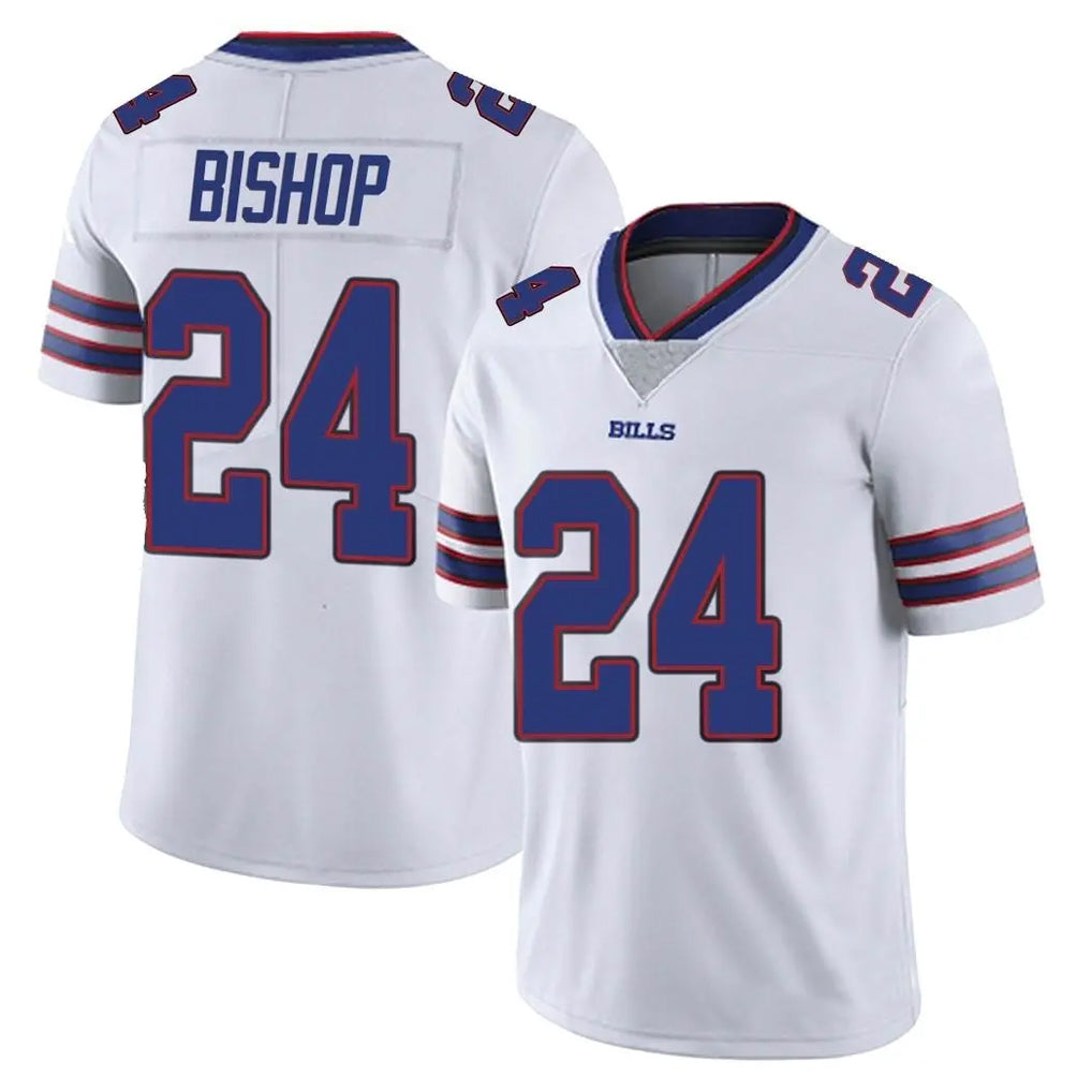 B.Bills #24 Cole Bishop Player White Vapor Untouchable Limited Gdoa Stitched Jerseys