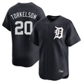 D.Tigers #20 Spencer Torkelson Player Navy Home Limited Game Gdoa Stitched Jerseys
