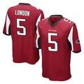 A.Falcons #5 Drake London Player Red Color Vapor Home Game Gdoa Stitched Jerseys