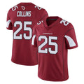 A.Cardinals #25 Zaven Collins Player Cardinal Vapor Limited Home Game  Gdoa Stitched Jerseys