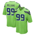 S.Seahawks #99 Leonard Williams Player Green Home Game Gdoa Stitched Jerseys