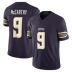 MN.Vikings #9 J.J. McCarthy Player Purple Limited 2026 Rivalries Collection Home Game Gdoa Stitched Jerseys