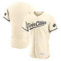 M.Twins ## Twins Blank Player Cream Home Limited Elite Fdoa Stitched Jerseys