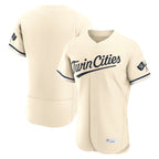 M.Twins ## Twins Blank Player Cream Home Limited Elite Fdoa Stitched Jerseys