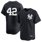 NY.Yankees #42 Mariano Rivera Player Navy Alternate Limited Fdoa Stitched Jerseys