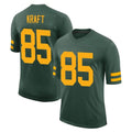 GB.Packers #85 Tucker Kraft Player Green Alternate Vapor Home Game Gdoa Stitched Jerseys
