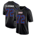 NY.Giants #72 Jermaine Eluemunor Player Carbon Fashion Limited Home Game Gdoa Stitched Jerseys
