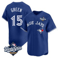 T.Blue Jays #15 Chad Green Player Royal 2025 World Series Limited Fdoa Stitched Jerseys