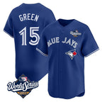 T.Blue Jays #15 Chad Green Player Royal 2025 World Series Limited Fdoa Stitched Jerseys