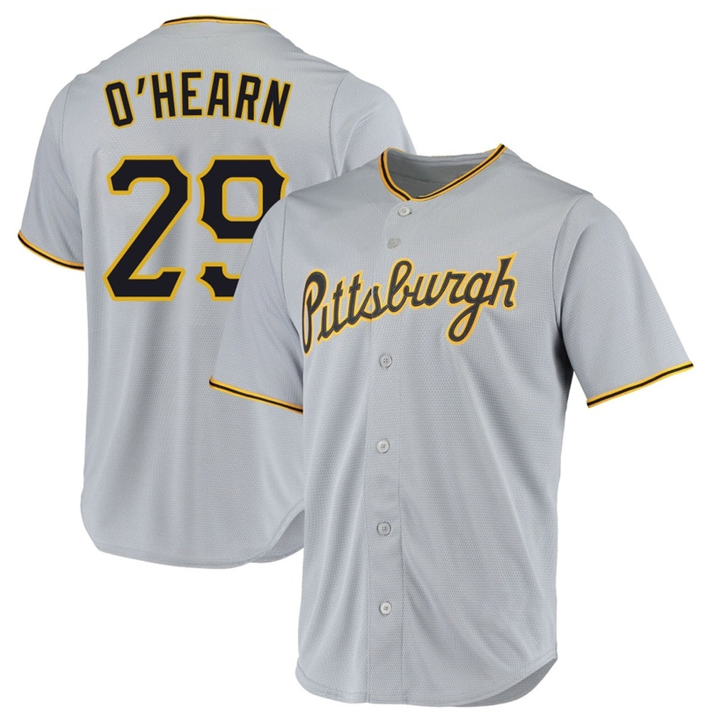 P.Pirates #29 Ryan O¡¯Hearn Player Gray Road Home Game Fdoa Stitched Jerseys