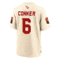 A.Cardinals #6 James Conner Player Cream Rivalries Collection Game Gdoa Stitched Jerseys