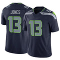 S.Seahawks #13 Ernest Jones IV Player Navy Limited Vapor F.U.S.E. Home Game Gdoa Stitched Jerseys