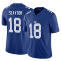 NY.Giants #18 Darius Slayton Player Royal Limited Vapor F.U.S.E. Home Game Gdoa Stitched Jerseys