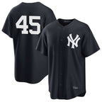 NY.Yankees #45 Gerrit Cole Player Navy Game Fdoa Stitched Jerseys