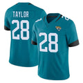 J.Jaguars #28 Fred Taylor Player Teal Vapor F.U.S.E. Limited Home Game Gdoa Stitched Jerseys