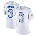 B.Bills #3 Damar Hamlin Player White Rivalries Collection Home Game Gdoa Stitched Jerseys
