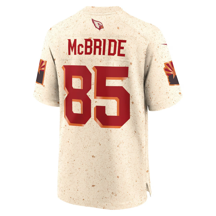 A.Cardinals #85 Trey McBride Player Rivalries Collection Game Gdoa Stitched Jerseys