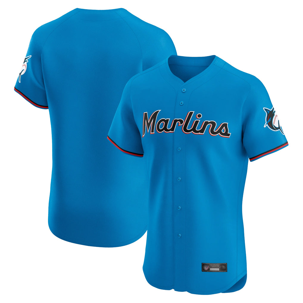 M.Marlins ## Marlins Blank Player Blue Home Limited Elite Fdoa Stitched Jerseys