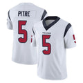 H.Texans #5 Jalen Pitre Player White Limited Vapor Untouchable Home Game Stitched Jerseys