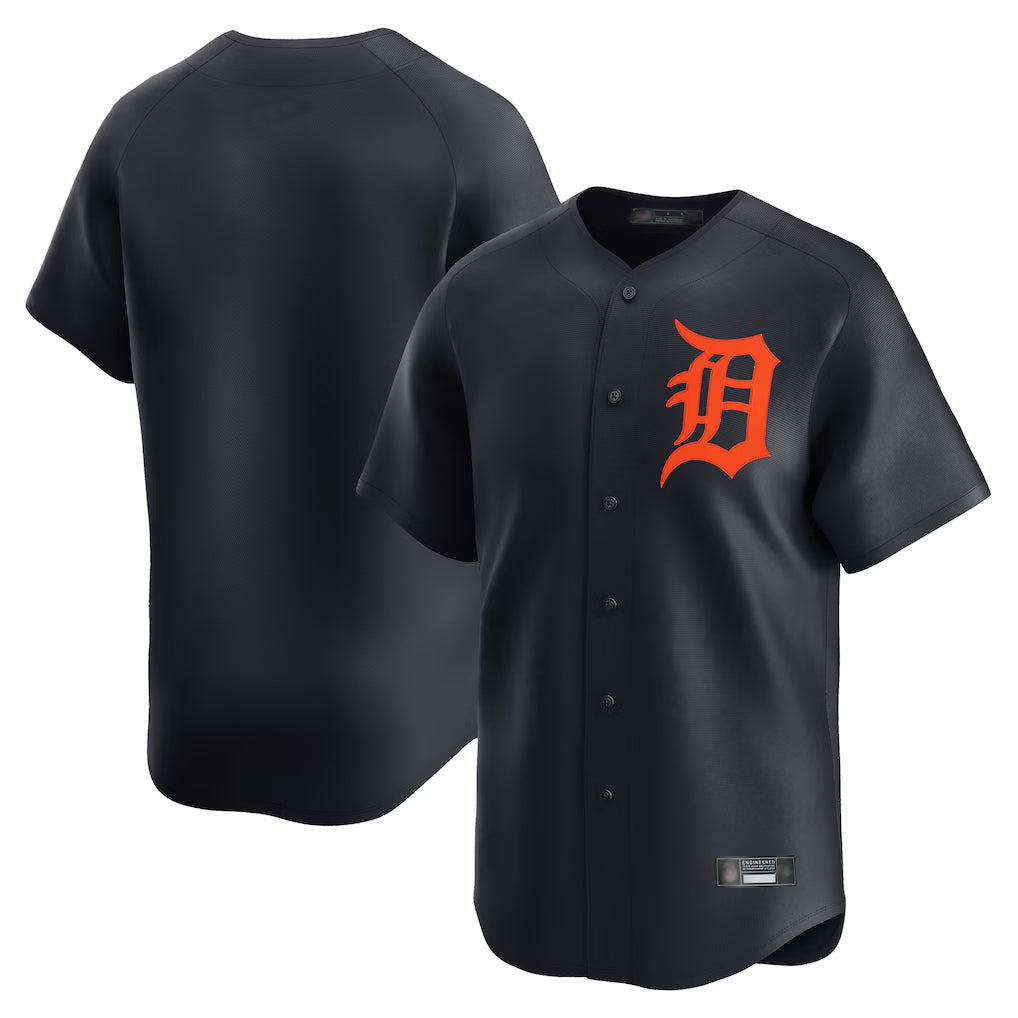 D.Tigers ## Tigers Blank Player Navy Home Limited Gdoa Stitched Jerseys