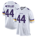 M.Vikings #44 Josh Metellus Player White Home Game Gdoa Stitched Jerseys