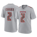TB.Buccaneers #2 Emeka Egbuka Player Gray Atmosphere Fashion Home Game Gdoa Stitched Jerseys