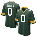 GB.Packers #0 Matthew Golden Player Green Home Game Gdoa Stitched Jerseys