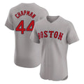 B.Red Sox #44 Aroldis Chapman Player Gray Road Limited Elite Home Game Gdoa Stitched Jerseys