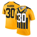 P.Steelers #30 Jaylen Warren Player Gold Legend Limited 1933 Throwback Performance Home Game Gdoa Stitched Jerseys