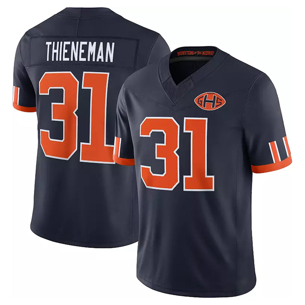 C.Bears #31 Dillon Thieneman Player Navy Limited 2026 Rivalries Collection Home Game Gdoa Stitched Jerseys
