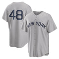 NY.Yankees #48 Paul Goldschmidt Player Gray Field of Dreams Game Fdoa Stitched Jerseys