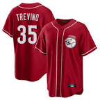 C.Reds #3 Ke'Bryan Hayes Player Red Game Home Gdoa Stitched Jerseys