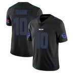 B.Bills #10 Khalil Shakir Player Black Impact Limited Game Gdoa Stitched Jerseys
