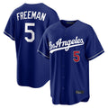LA.Dodgers #5 Freddie Freeman Player Royal Game Home Fdoa Stitched Jerseys